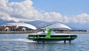 Из Адлера в Сочи по морю на скоростном судне «Комета» — фото 4