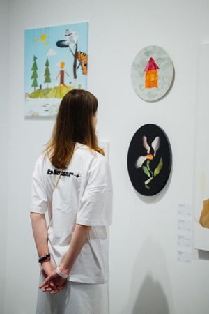Выставка работ Яны Арбузовой, Алексея Журавлева и Антона Антонова на ярмарке blazar — фото 3