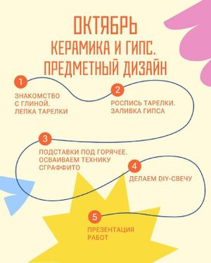 Арт-клуб: Керамика и гипс. Предметный дизайн (Младшая группа 7-10 лет) — фото 2