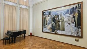 Выставка произведений Михаила Нестерова — фото 7