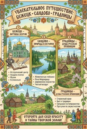 По следам поэтов. Бежецк. Сандово. Градницы. — фото 2