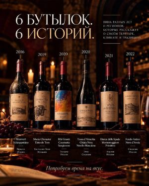 Гастровечер: дегустация вин урожаев 2016–2022 — фото 2