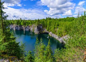 В мини-группе по Карелии: Рускеала, Мраморный каньон и водопады — фото 2