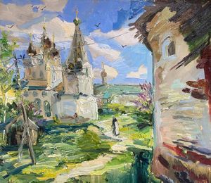 Торжественное открытие выставки «Искры жизни» и встреча с художником — фото 7