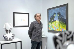 Ярмарка современного искусства СКАН (выставка Александра Гребенщикова и Александра Краснова) — фото 4