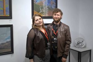 Ярмарка современного искусства СКАН (выставка Александра Гребенщикова и Александра Краснова) — фото 8