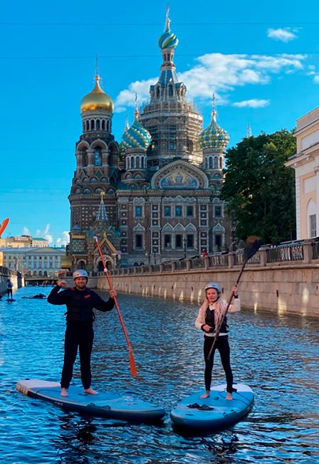 Афиша: Экскурсия на сапбордах