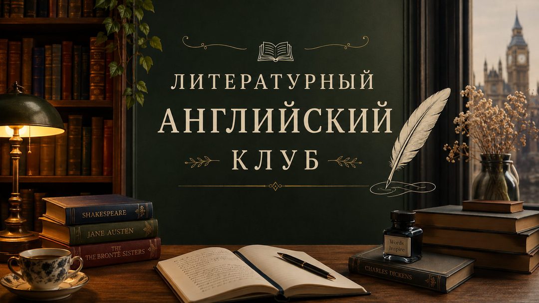 Афиша: Литературный английский клуб