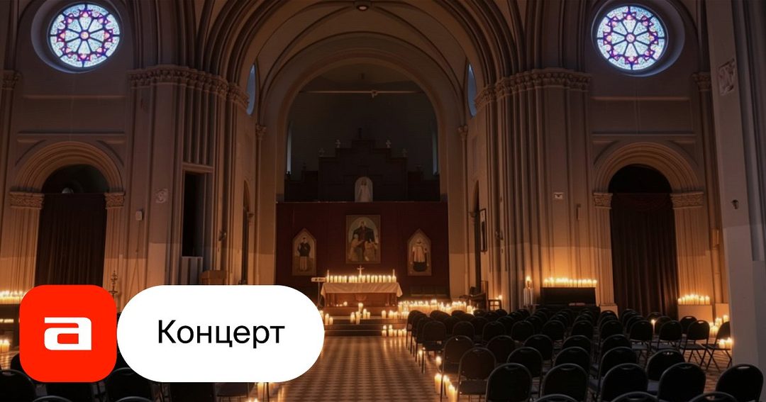 Афиша: Орган при свечах. Шоу саундтреков, рок-хитов и золотая классика