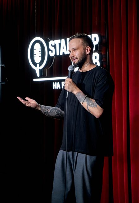 Афиша: Чёрный Stand Up ТОПовых комиков Спб и Мск