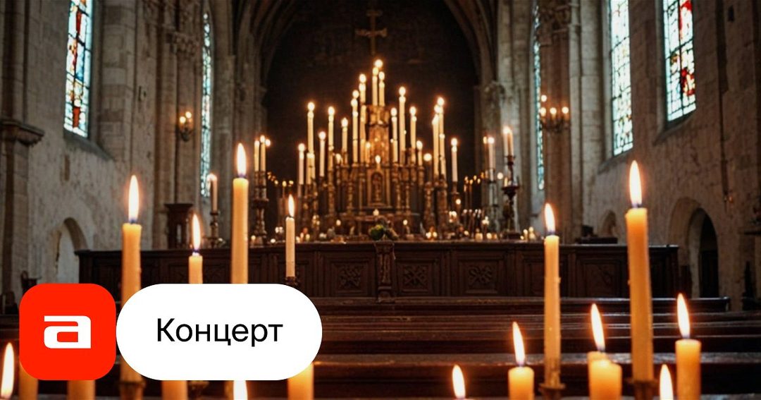 Афиша: Моноспектакль с органом при Свечах. Богемный Петербург