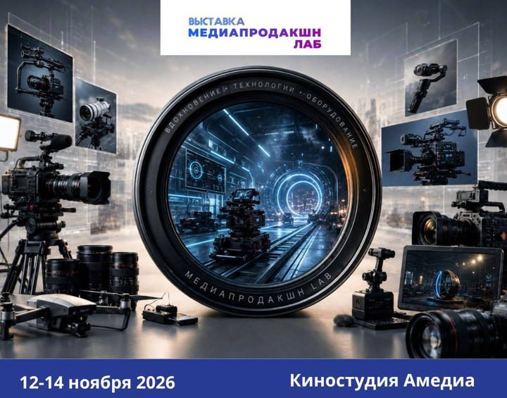 Афиша: Выставка оборудования и технологий для кино и видео МЕДИАПРОДАКШН LAB