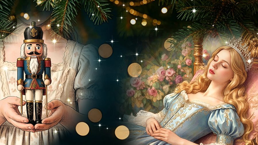 Афиша: Новогодний бал. П.И. Чайковский «Щелкунчик», «Спящая красавица»