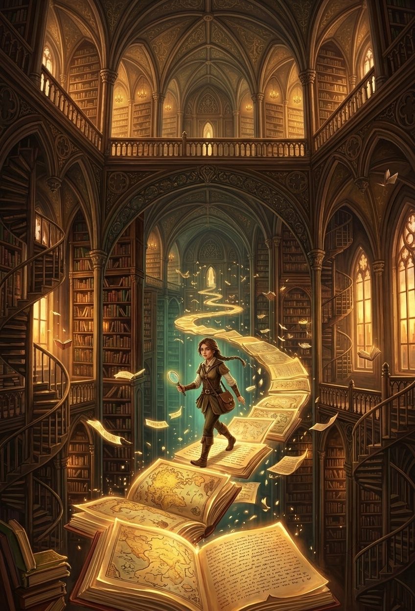 Афиша: Книжный следопыт. Интеллектуальная литературная игра