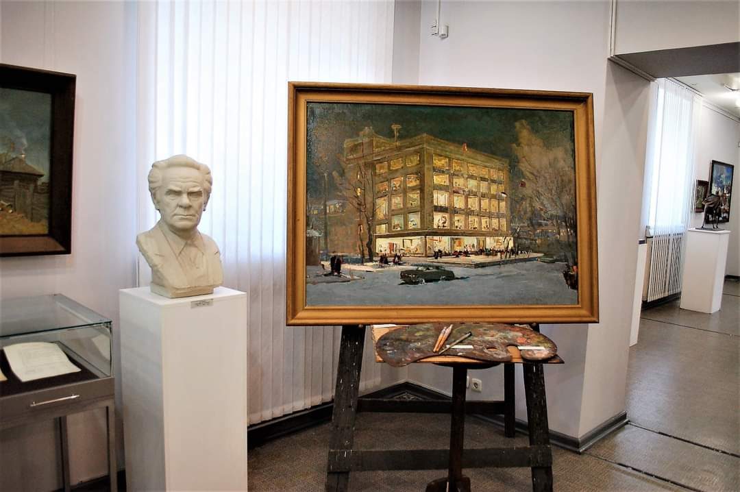 Афиша: Борис Ряузов. Пейзажи, этюды, артефакты