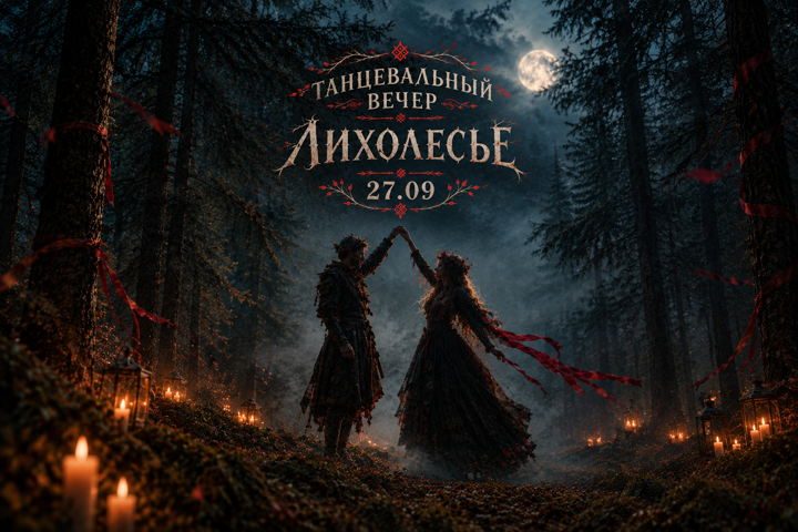 Афиша: Танцевальный вечер «Лихолесье»