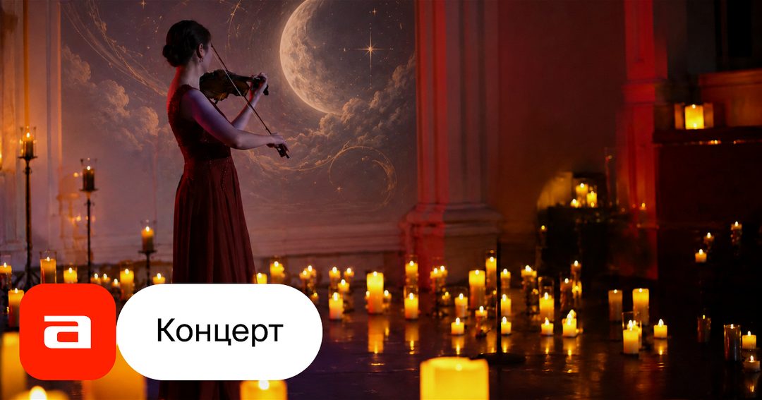 Афиша: Лунная соната. Музыка ночи при свечах