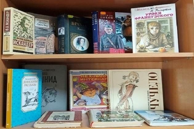 Афиша: Книжная выставка «Учитель в зеркале литературы»