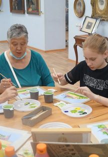 Афиша: Городской пейзаж: Интерактивное занятие (Пушкинская карта)
