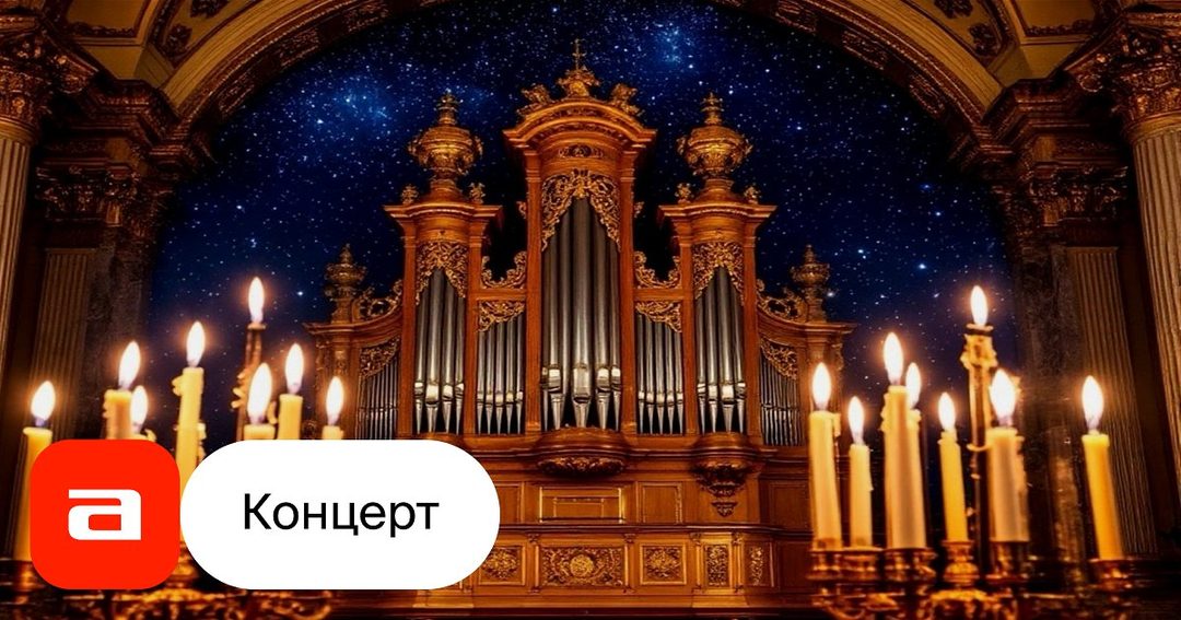 Афиша: Орган и скрипка при свечах: Времена года, топовые саундтреки и мюзиклы