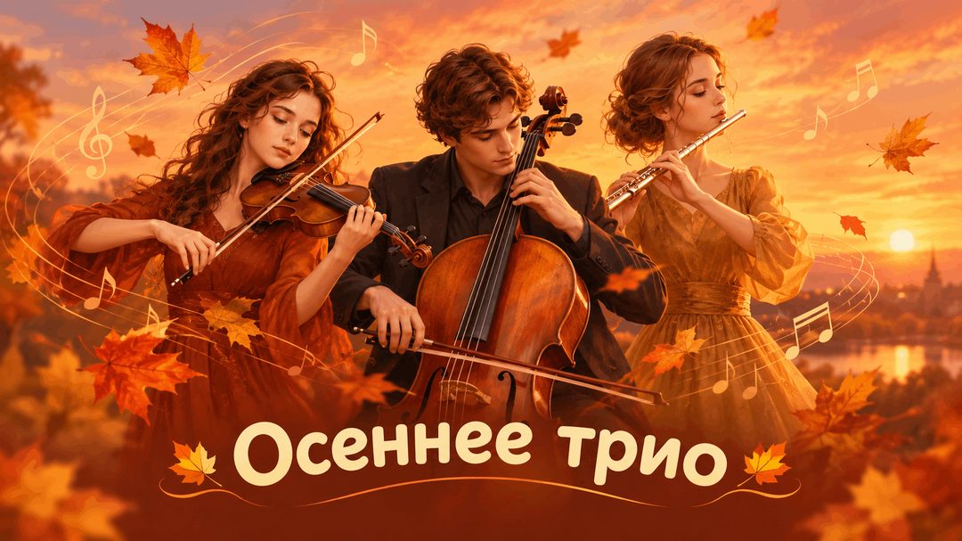 Афиша: «Осеннее трио»