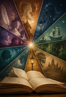 Афиша: Литературный калейдоскоп. Интеллектуальная игра