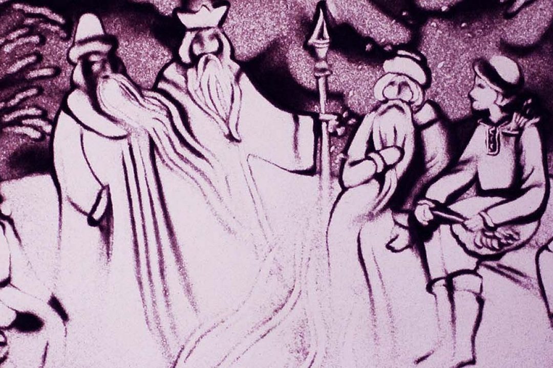 Афиша: Сказка с органом и песочной анимацией. Двенадцать месяцев