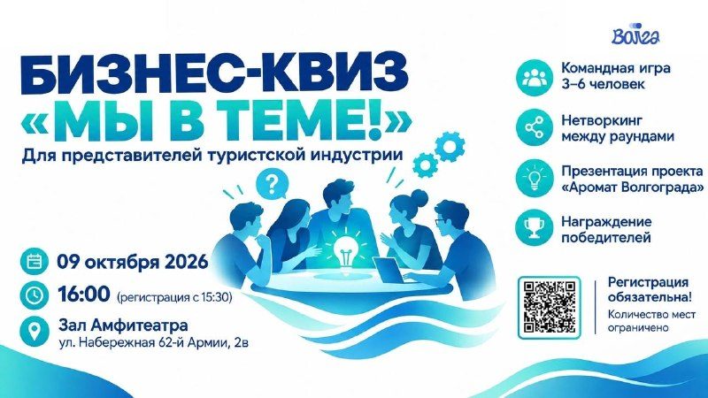 Афиша: Бизнес-квиз «Мы в теме!»