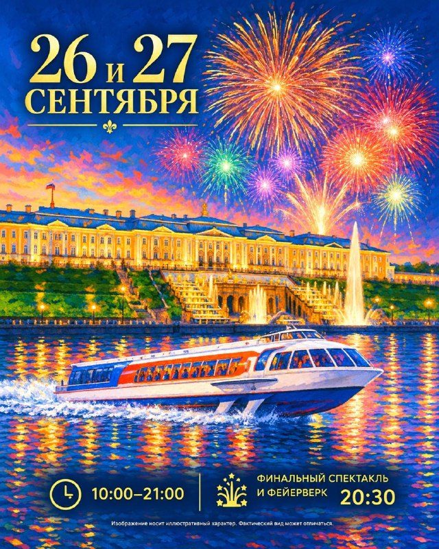 Афиша: Осенний фестиваль фонтанов «Счастье»