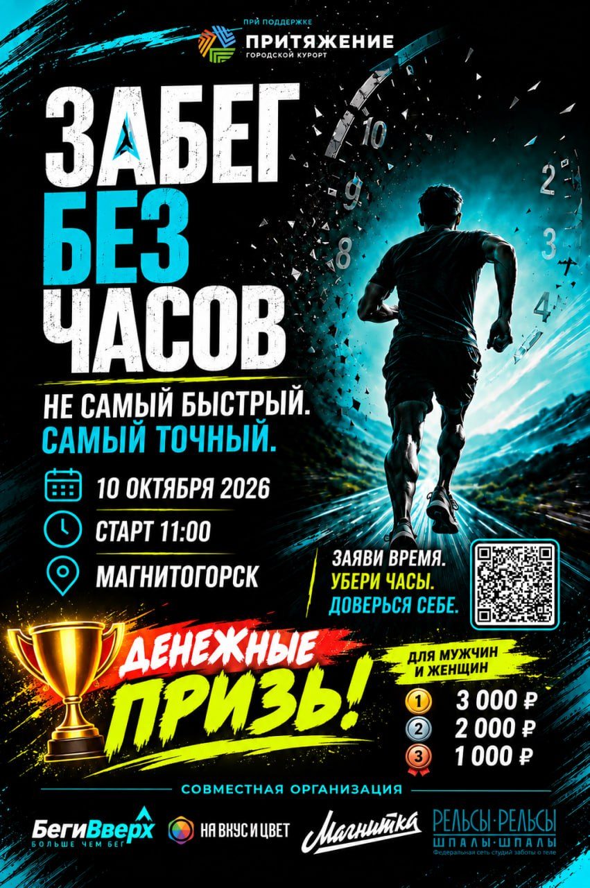 Афиша: Забег без часов