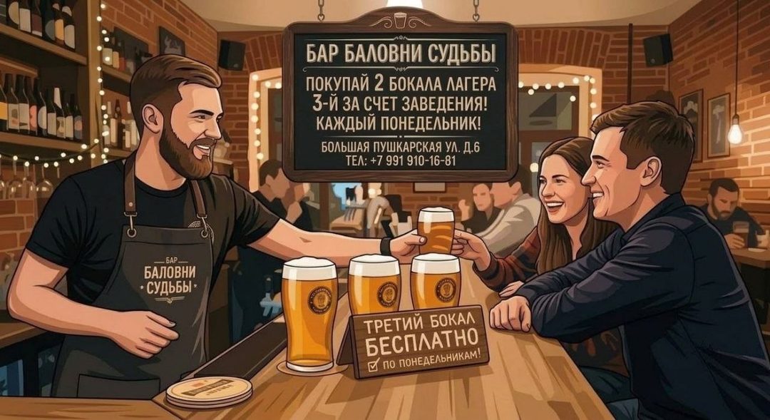 Афиша: 2 ЛАГЕРА = 3-Й за Счёт Заведения