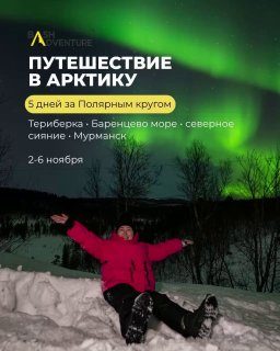 Афиша: Путешествие в Арктику: Териберка, киты и северное сияние