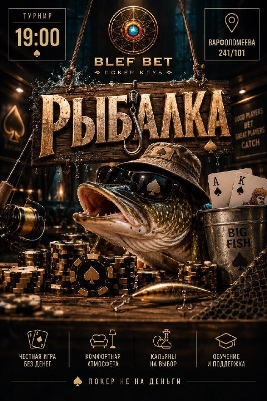 Афиша: Рыбалка
