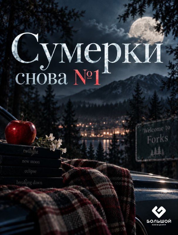 Афиша: Сумерки. Сага. Новолуние