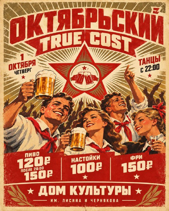 Афиша: TRUE COST
