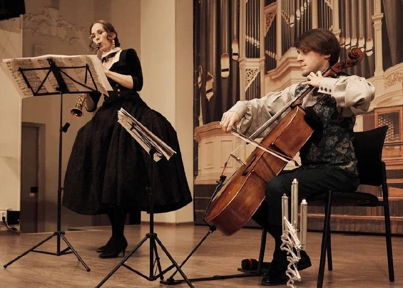 Афиша: Юбилейный концерт Sax_Cello Duo