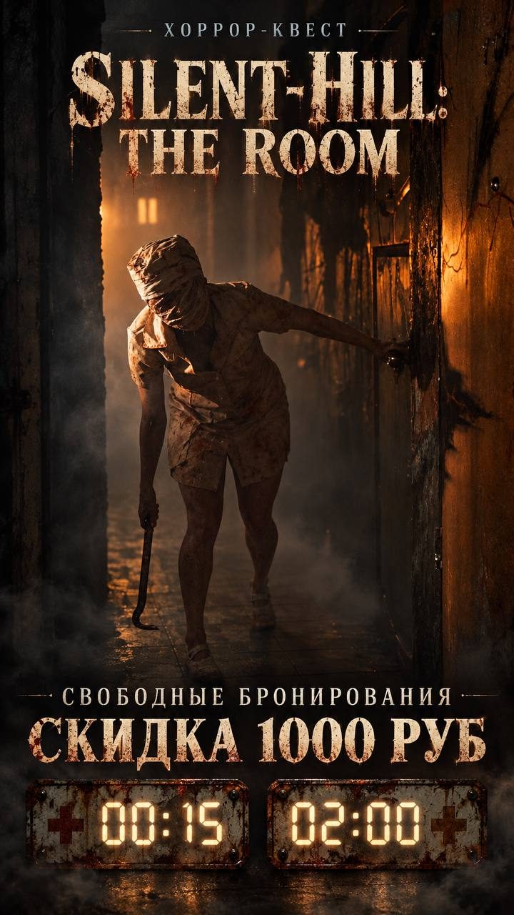 Афиша: SILENT HILL: THE ROOM