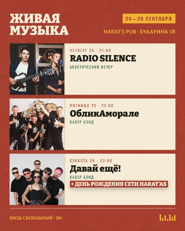 Афиша: Акустика от дуэта RADIO SILENCE