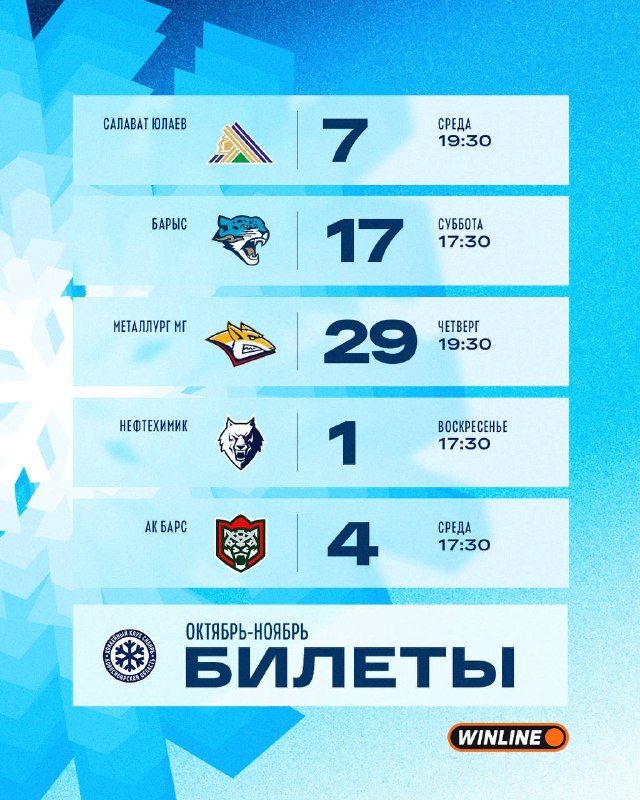 Афиша: Сибирь – Барыс