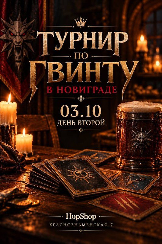 Афиша: Турнир по Гвинту