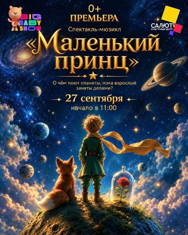 Афиша: Спектакль «Маленький принц»