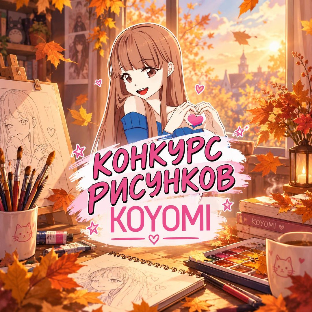 Афиша: Конкурс рисунков от KOYOMI
