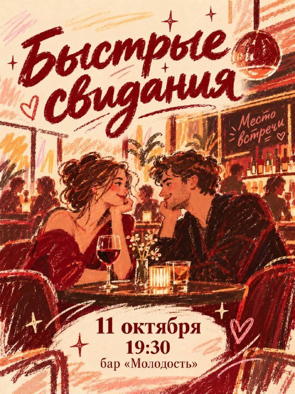 Афиша: Быстрые свидания: 35+