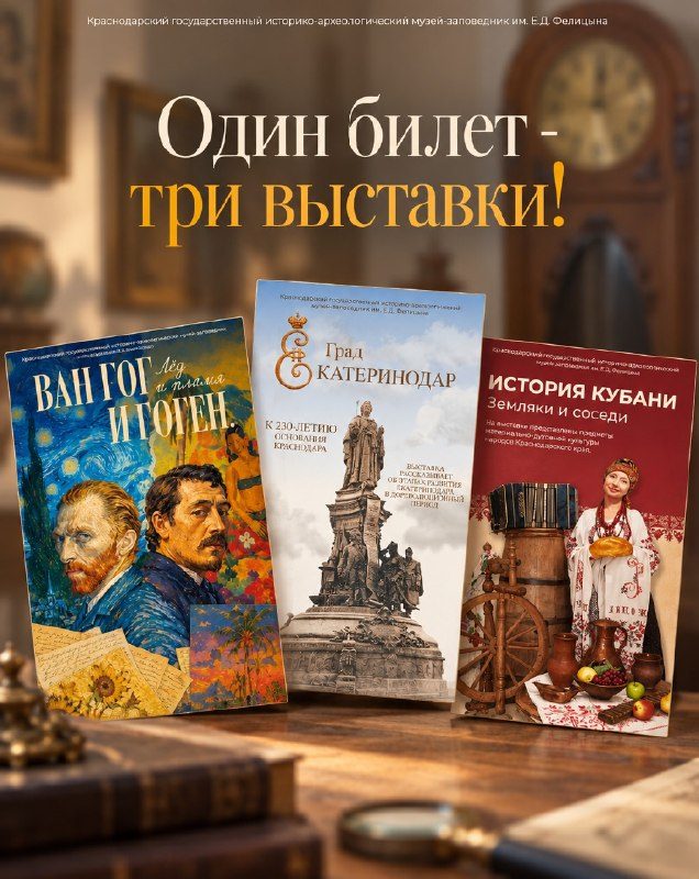 Афиша: Ван Гог и Гоген. Лёд и пламя