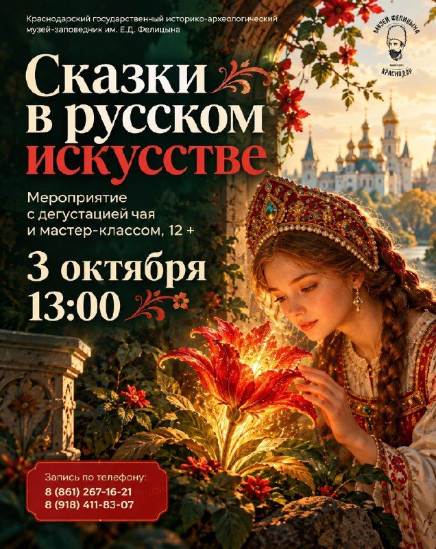 Афиша: Сказки в русском искусстве