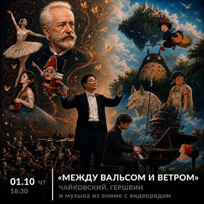 Афиша: Международный день музыки и концерт «Между вальсом и ветром»