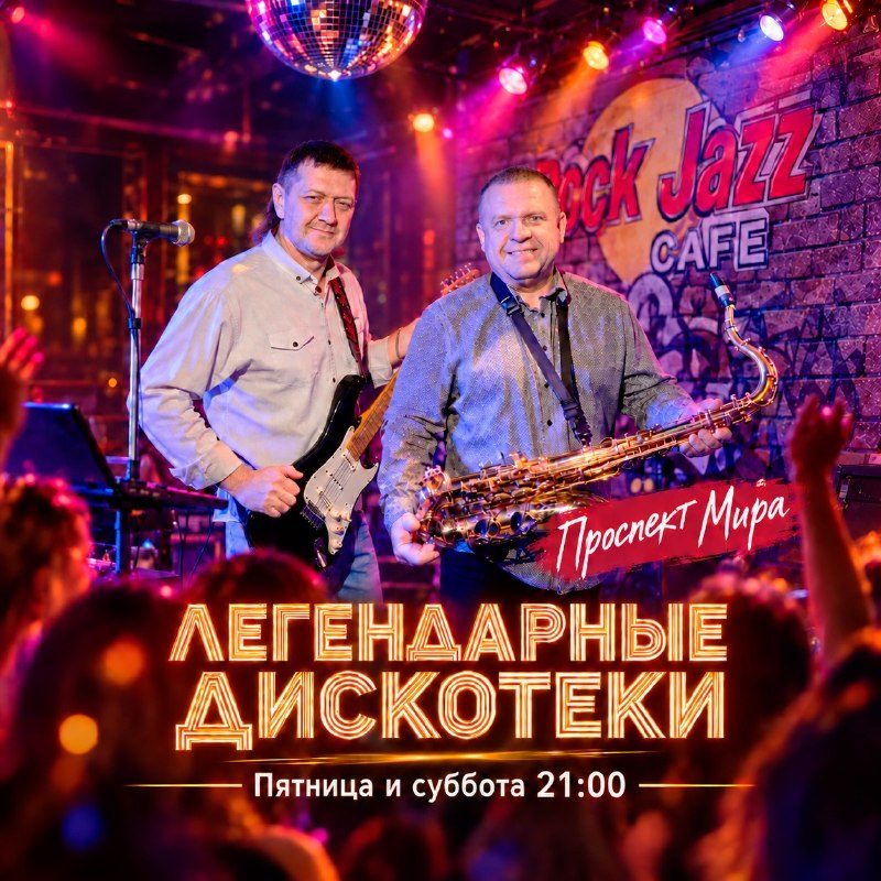 Афиша: Группа «Проспект Мира» (ретро-хиты)