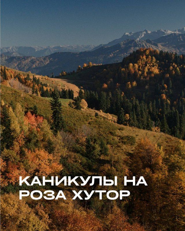 Афиша: Каникулы на Роза Хутор