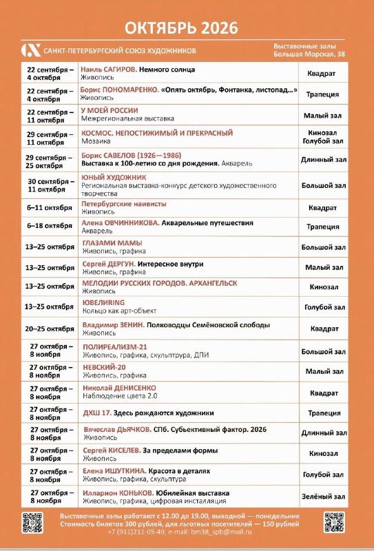 Афиша: «Петербургские наивисты»