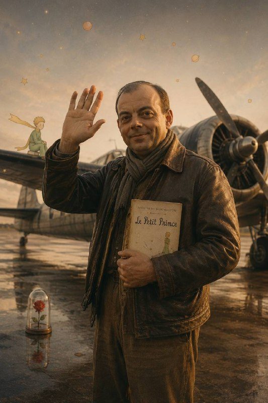 Афиша: Литературная прогулка в мир Антуана де Сент-Экзюпери